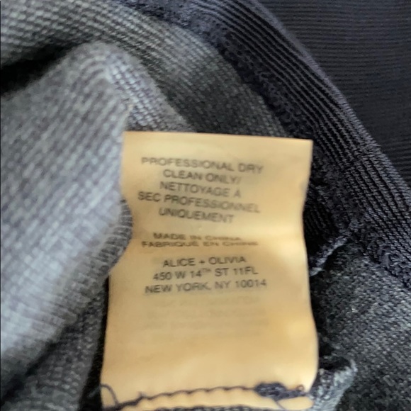 🔥EUC🔥 Alice + Olivia Monah A-Line Navy mini Dress 10 - Picture 11 of 12
